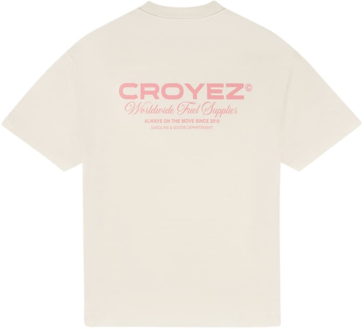 Croyez Croyez Worldwide Supplier T-Shirt Wit