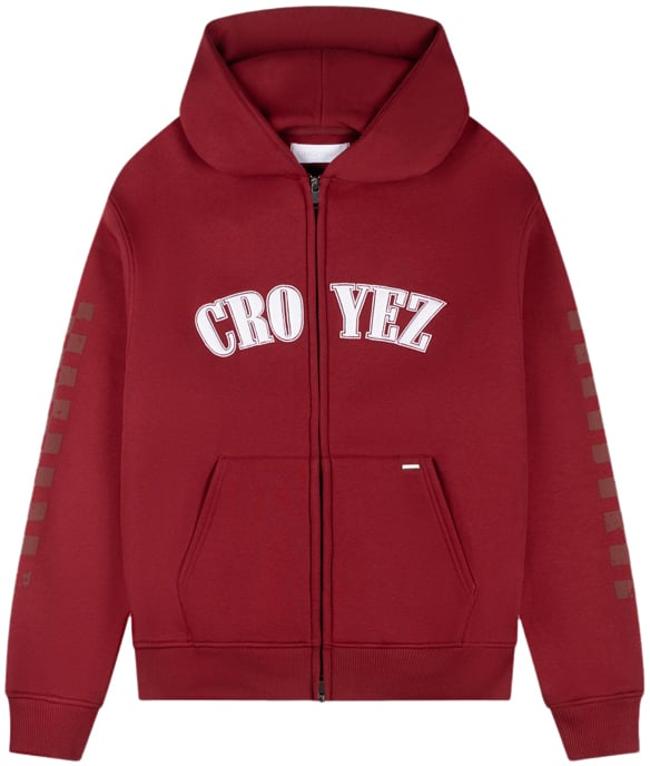 Croyez Croyez Finish Zip Hoodie Rood