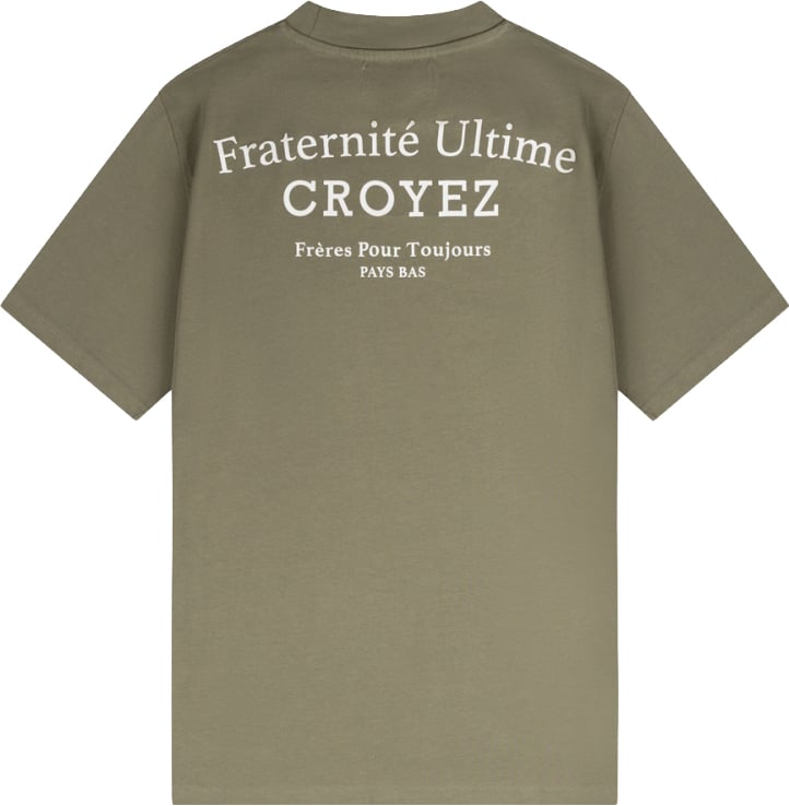 Croyez Croyez Fraternité T-Shirt Groen