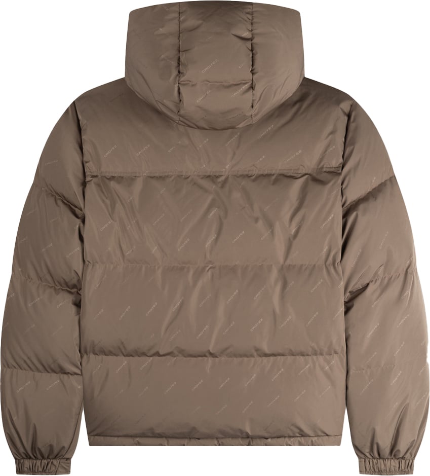 Croyez Croyez Allover Puffer Jacket Bruin