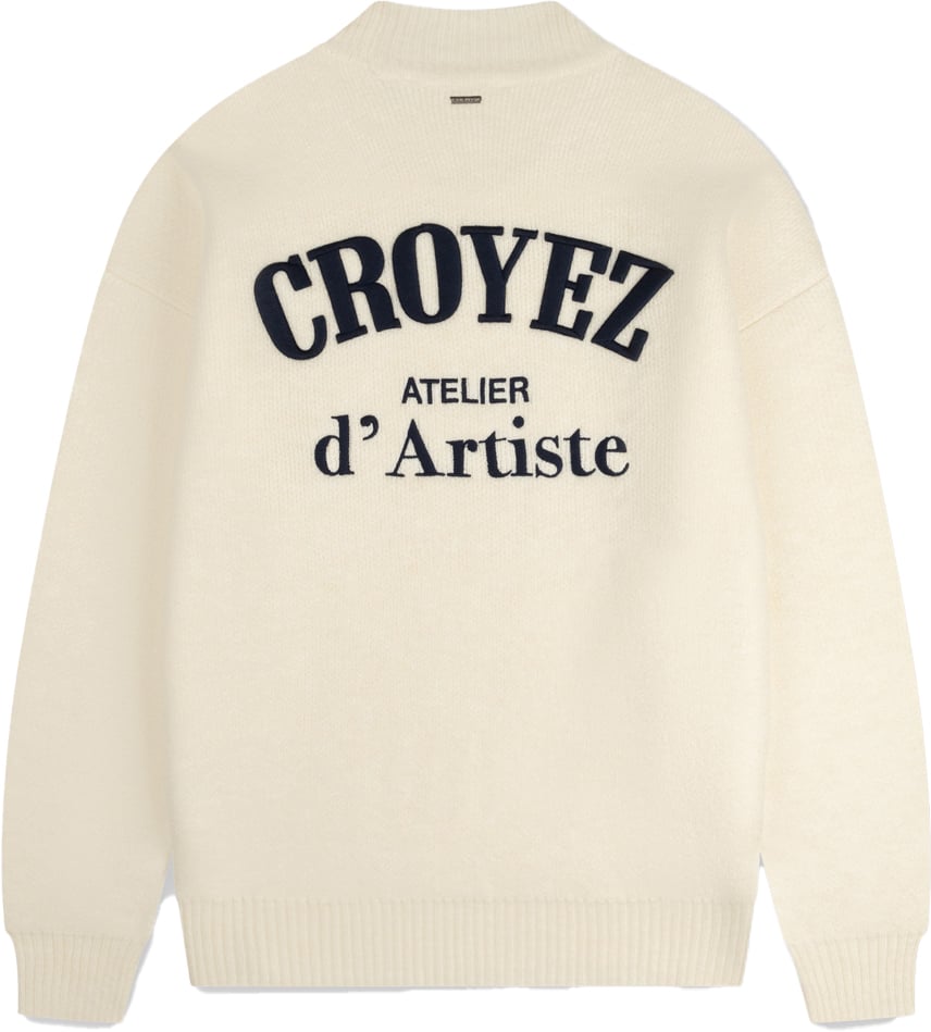 Croyez Croyez Atelier Knit Sweater Wit