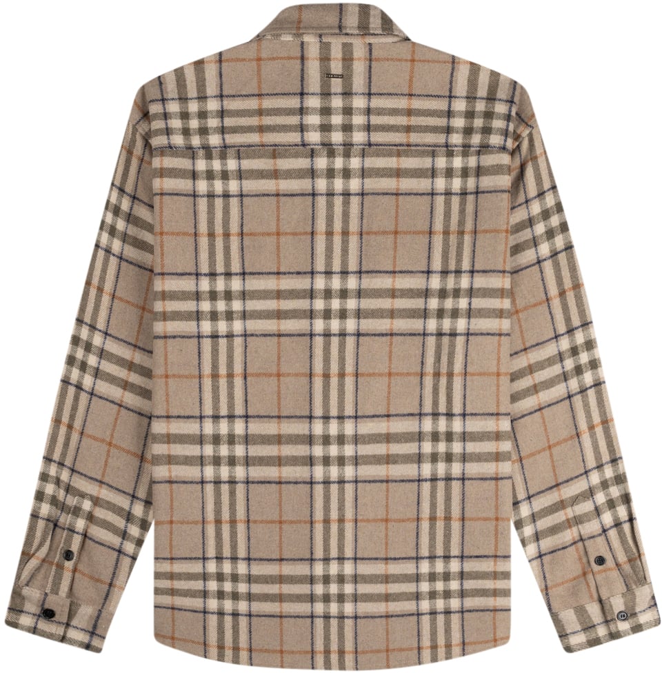 Croyez Croyez Essence Flannel Shirt Bruin