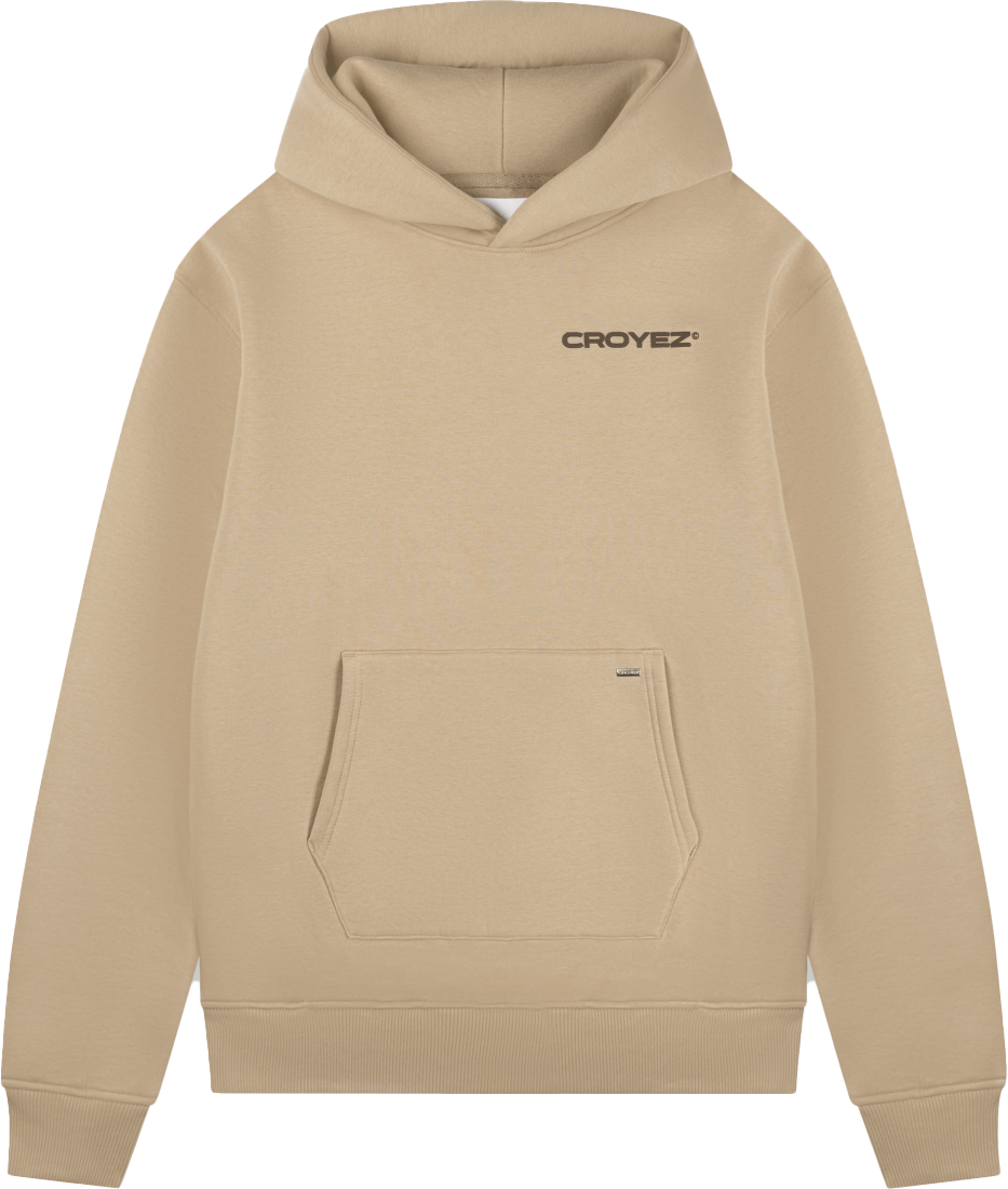 Croyez Croyez Family Owned Business Hoodie Beige