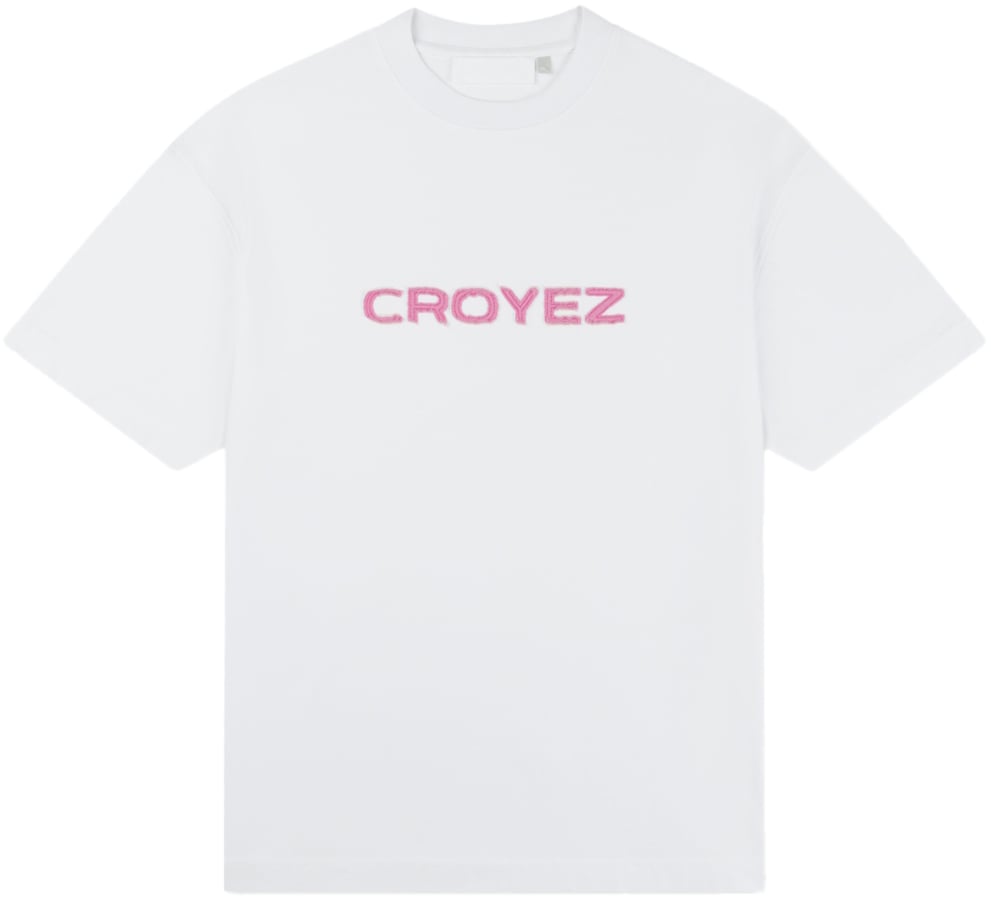 Croyez Croyez Cutout T-Shirt Wit