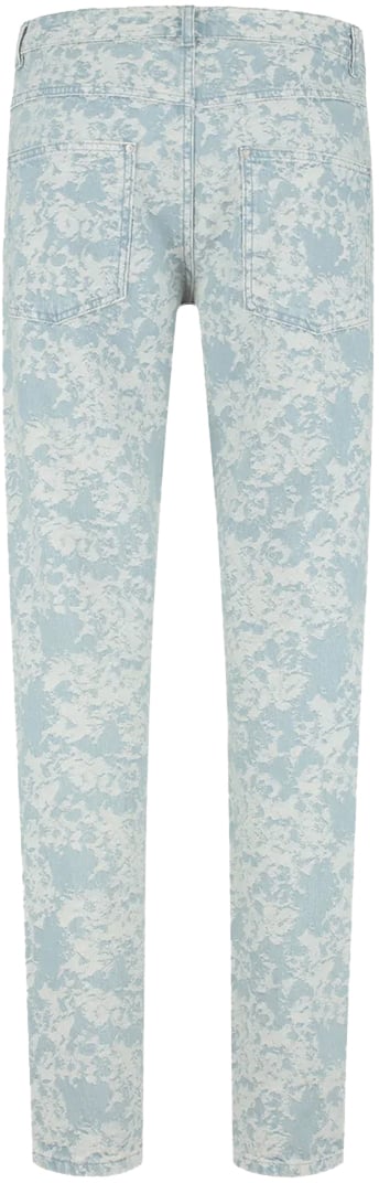 Croyez Croyez Jacquard Camo Jeans Blauw