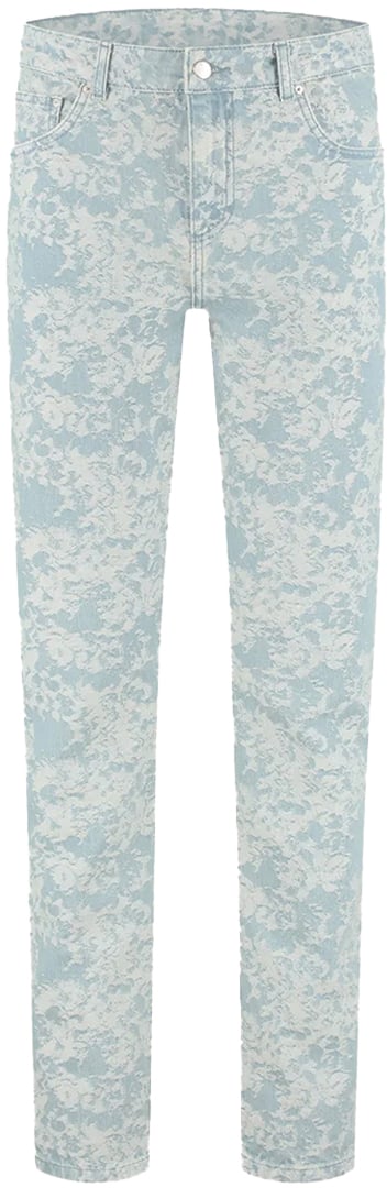 Croyez Croyez Jacquard Camo Jeans Blauw