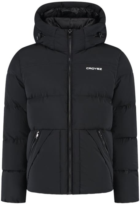 Croyez Croyez Down Puffer Jacket Zwart