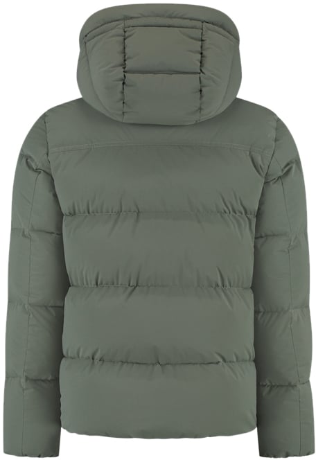 Croyez Croyez Down Puffer Jacket Groen