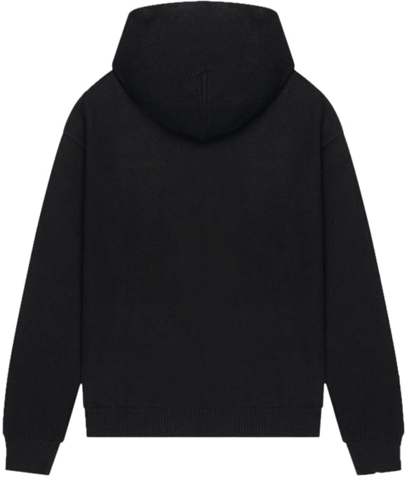 Croyez Croyez Fluffy Essence Knit Zip-Hoodie Zwart
