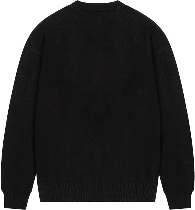 Croyez Croyez Fluffy Essence Knit Sweater Zwart