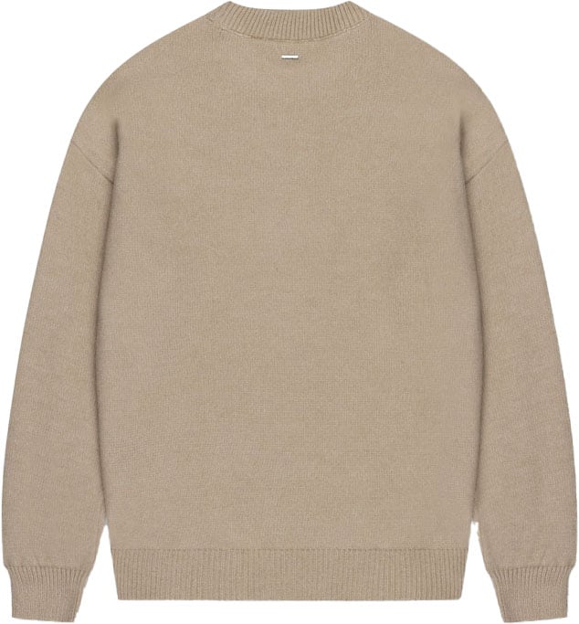 Croyez Croyez Fluffy Essence Knit Sweater Beige
