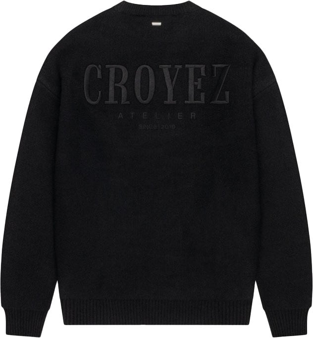 Croyez Croyez Gallery Knit Sweater Zwart