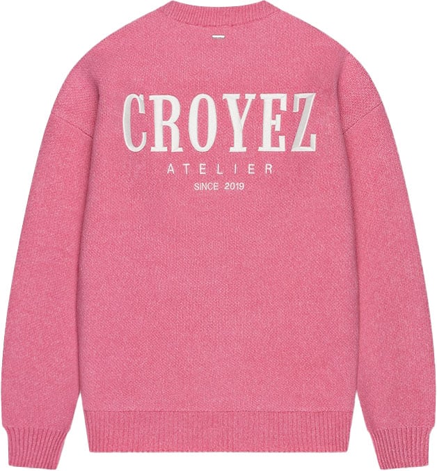 Croyez Croyez Gallery Knit Sweater Roze