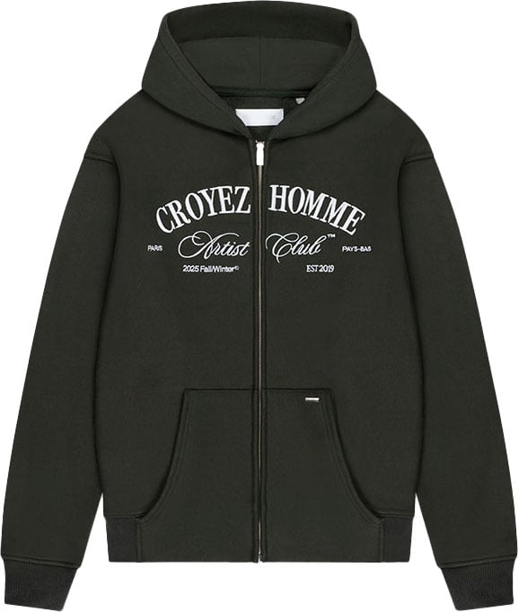 Croyez Croyez Artist Club Zip-Hoodie Groen