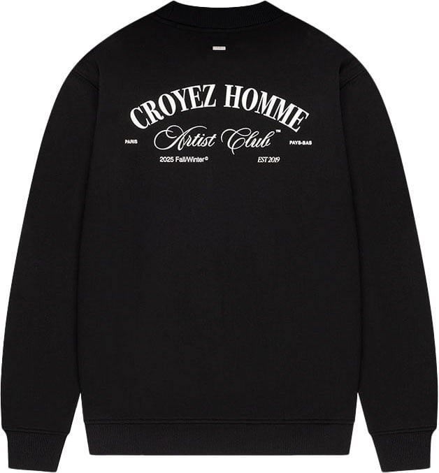Croyez Croyez Artist Club Sweater Zwart