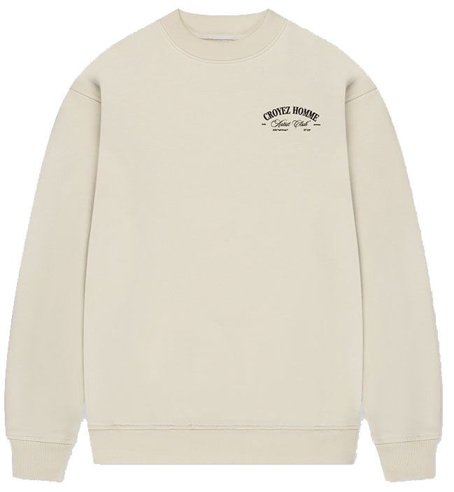 Croyez Croyez Artist Club Sweater Wit