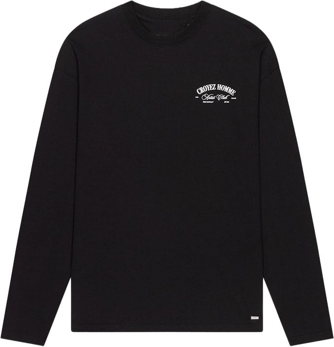 Croyez Croyez Artist Club Longsleeve T-Shirt Zwart