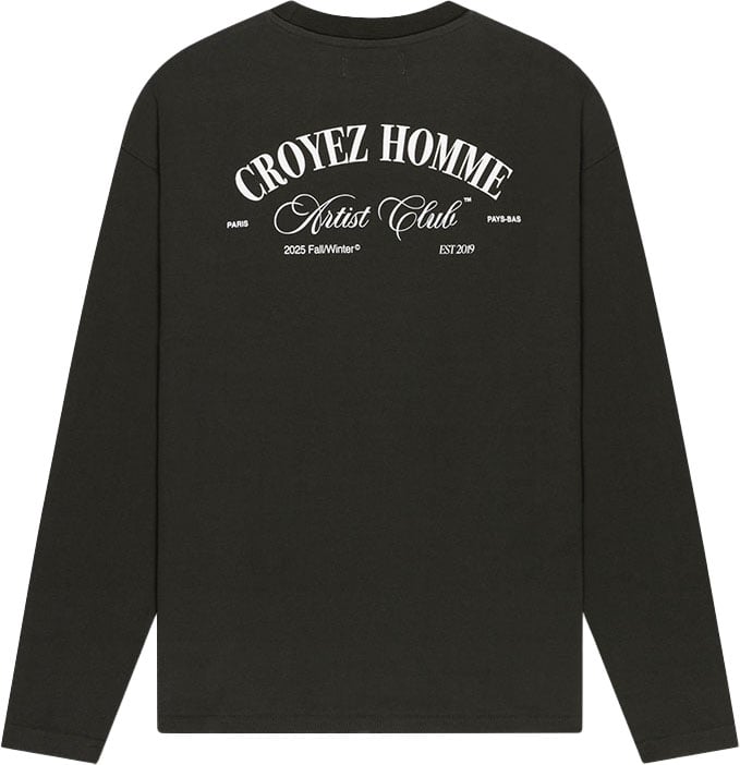 Croyez Croyez Artist Club Longsleeve T-Shirt Groen