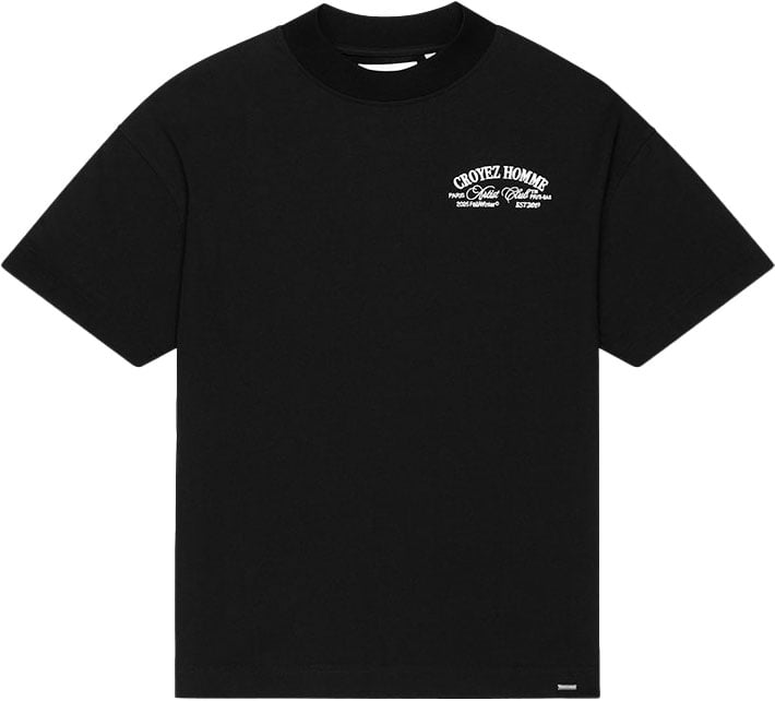 Croyez Croyez Artist Club T-Shirt Zwart