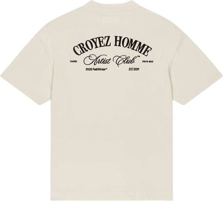 Croyez Artist Club T-Shirt Wit