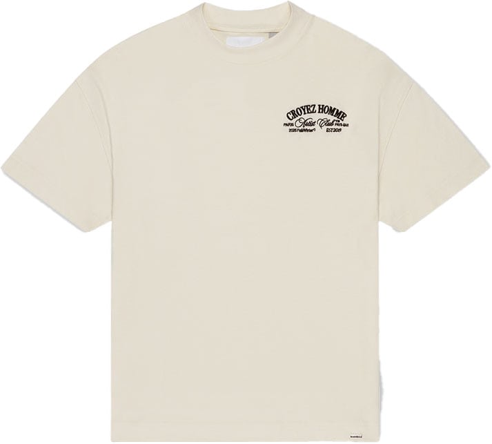 Croyez Croyez Artist Club T-Shirt Wit