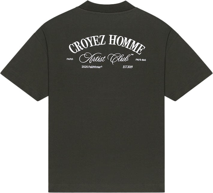 Croyez Croyez Artist Club T-Shirt Groen