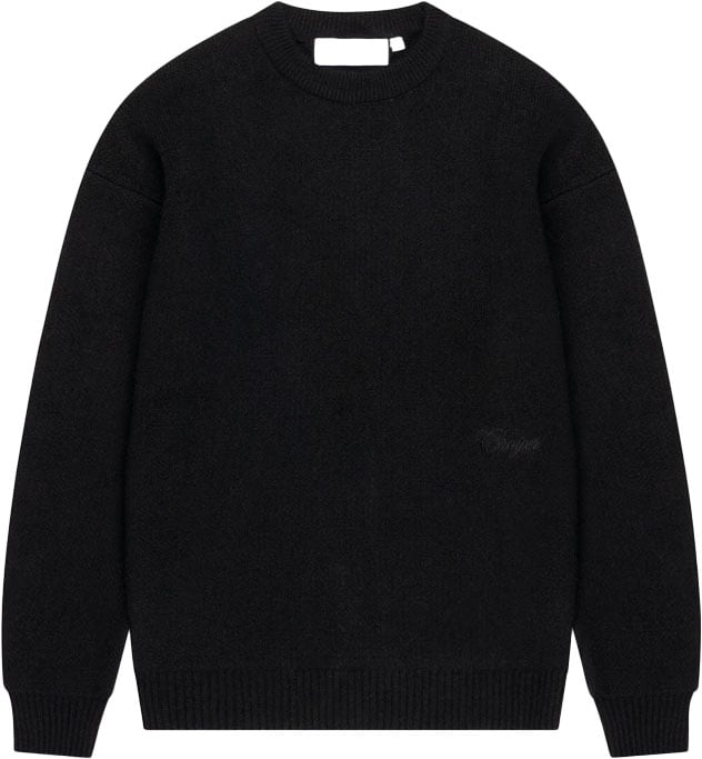 Croyez Croyez Toujours Knit Sweater Zwart