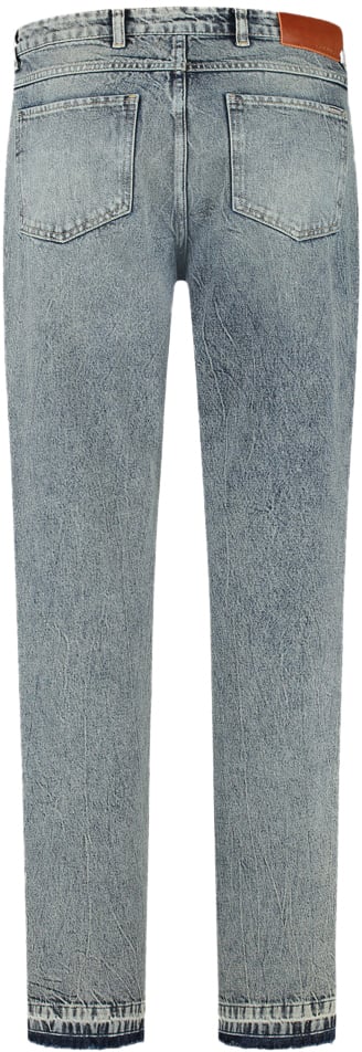 Croyez Croyez CD1 Stepped Hem Jeans Blauw