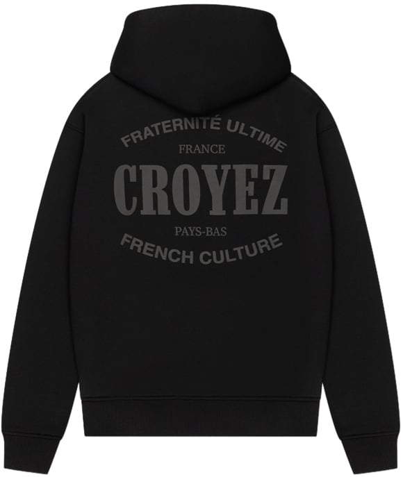 Croyez Croyez Stamp Hoodie Zwart