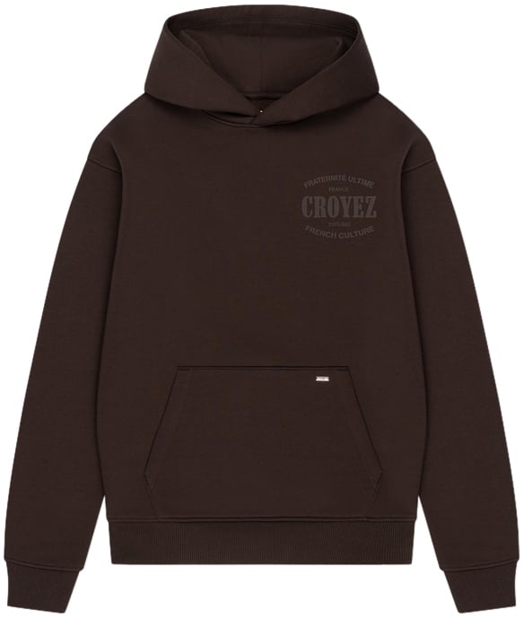 Croyez Croyez Stamp Hoodie Bruin
