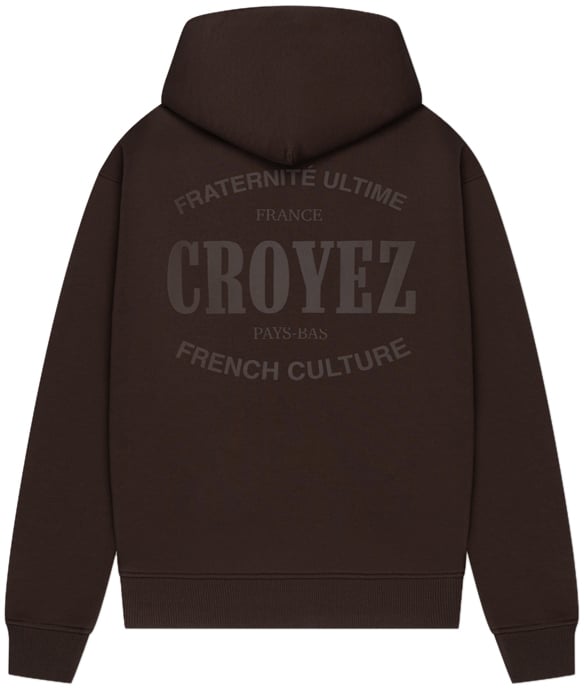 Croyez Croyez Stamp Hoodie Bruin