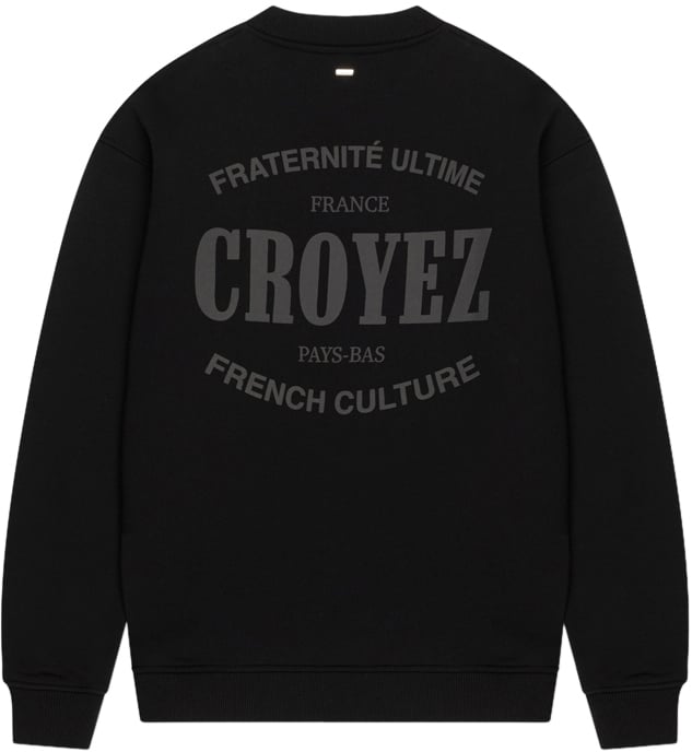 Croyez Croyez Stamp Sweater Zwart