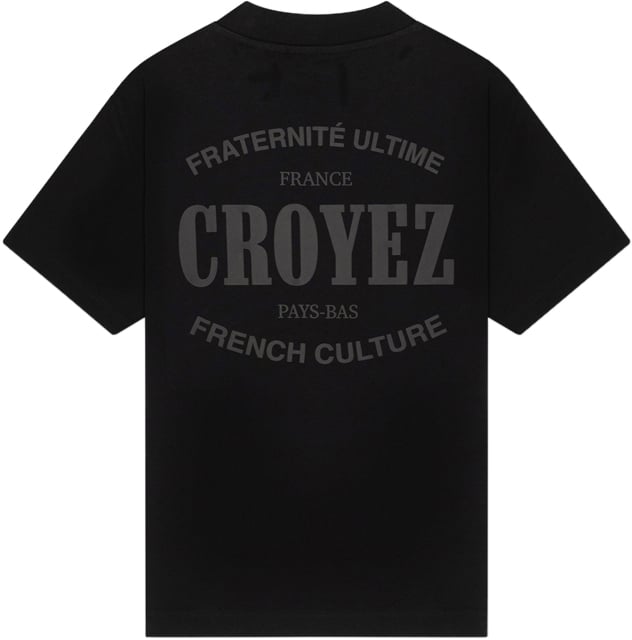 Croyez Croyez Stamp T-Shirt Zwart