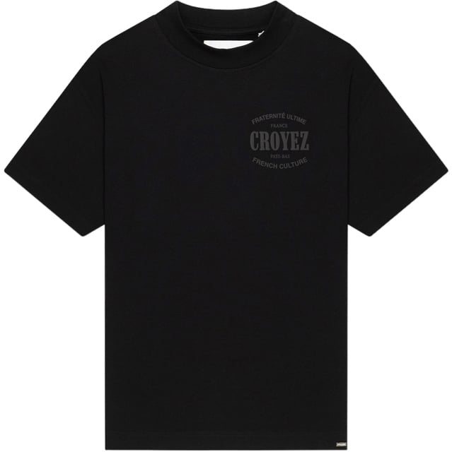 Croyez Croyez Stamp T-Shirt Zwart