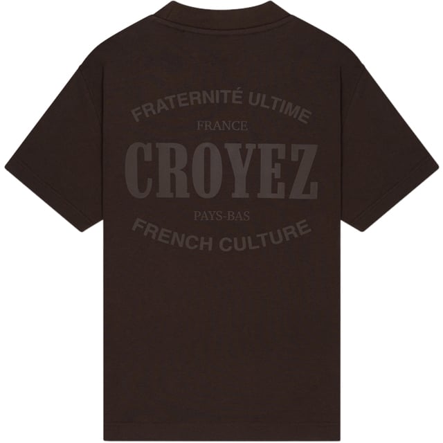 Croyez Croyez Stamp T-Shirt Bruin