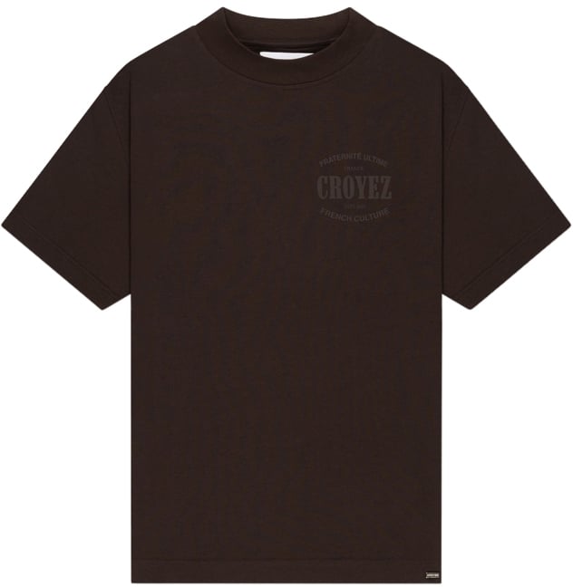 Croyez Croyez Stamp T-Shirt Bruin