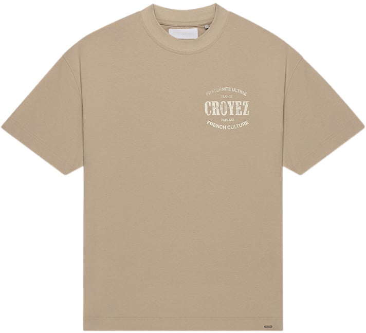 Croyez Croyez Oversized Stamp T-Shirt Grijs