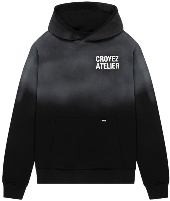 Croyez Croyez Sprayed Atelier Hoodie Zwart