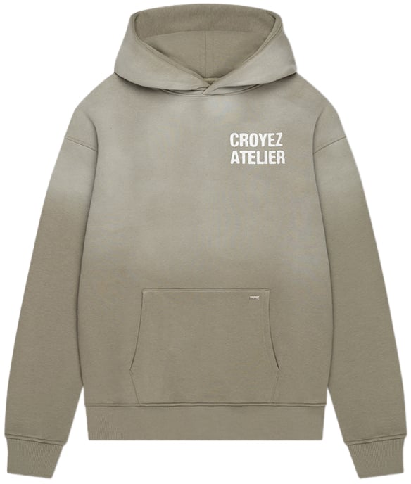 Croyez Croyez Sprayed Atelier Hoodie Groen
