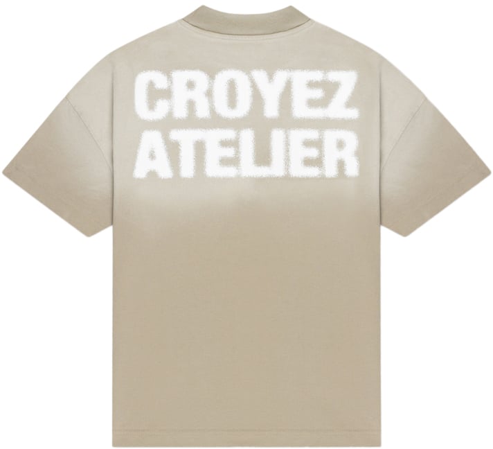 Croyez Croyez Sprayed Atelier T-Shirt Groen