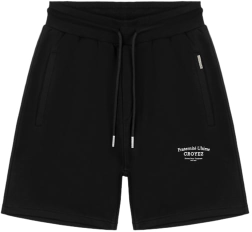 Croyez Croyez Fraternité Short Zwart
