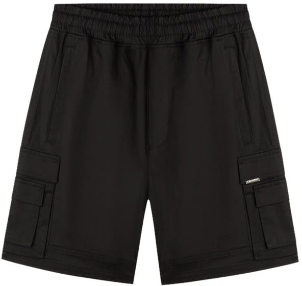 Croyez Croyez Parachute Cargo Shorts Zwart
