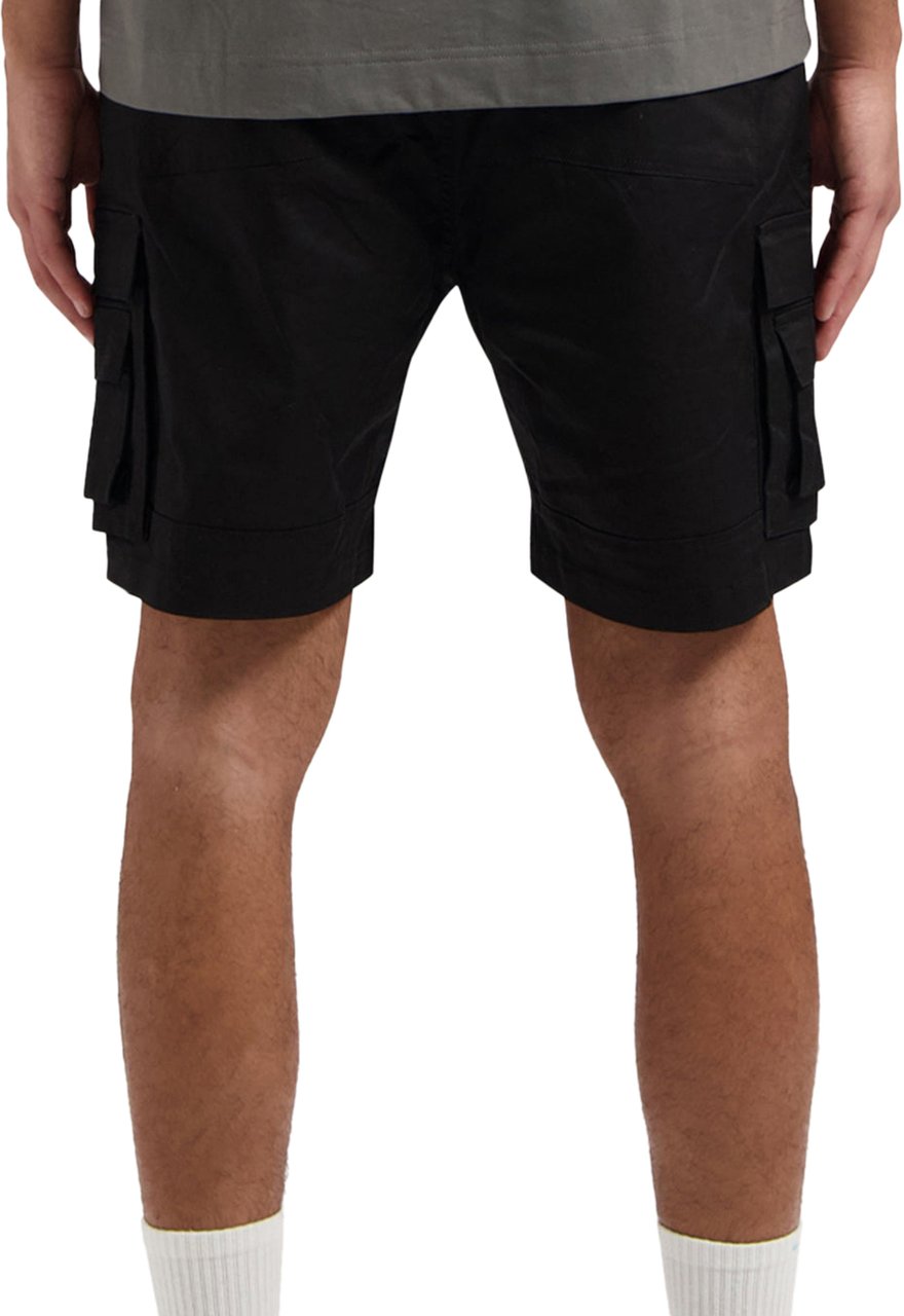 Croyez Croyez Parachute Cargo Shorts Zwart
