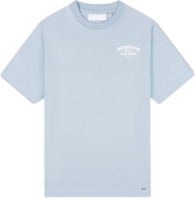Croyez Croyez Fraternité T-Shirt Blauw