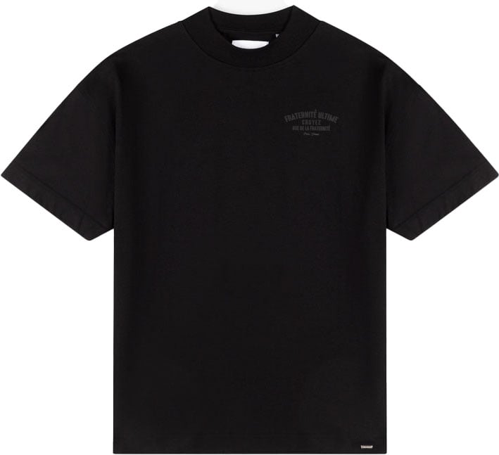 Croyez Croyez Oversized Fraternité T-Shirt Zwart