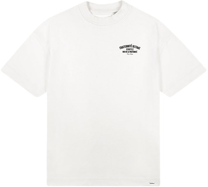 Croyez Croyez Oversized Fraternité T-Shirt Wit