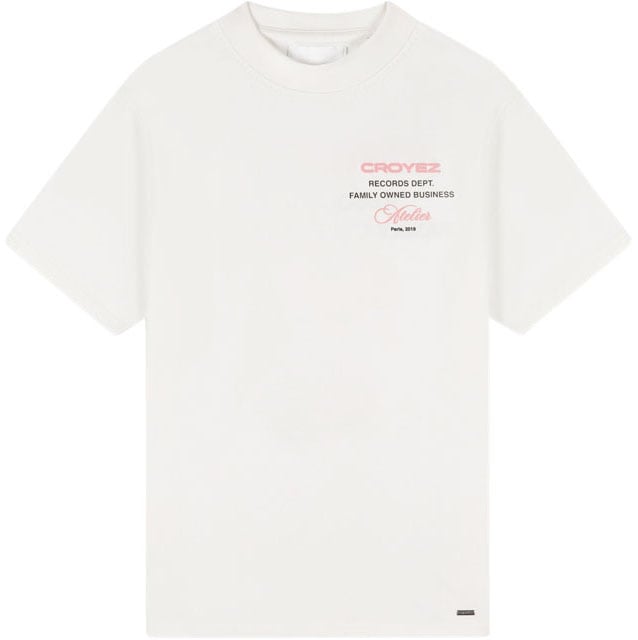 Croyez Croyez Records T-Shirt Wit