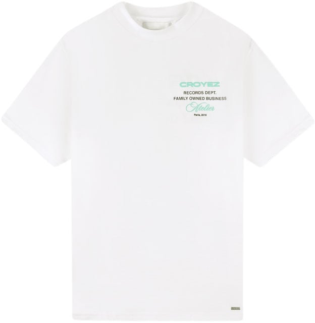 Croyez Croyez Records T-Shirt Wit