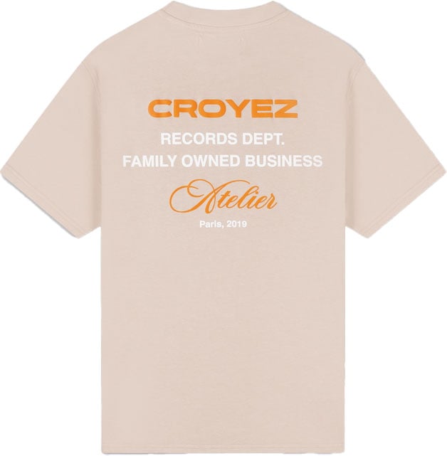 Croyez Croyez Records T-Shirt Grijs