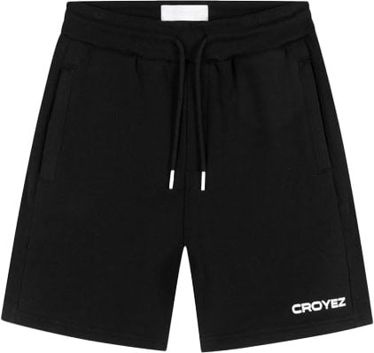 Croyez Croyez Heavyweight Logo Shorts Zwart
